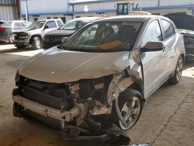 3CZRU5H52GM706624 - 2016 HONDA HR-V EX WHITE photo 2