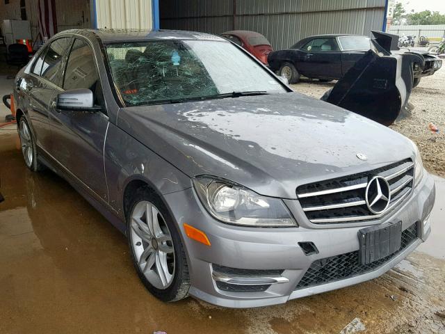 WDDGF4HB9EA937947 - 2014 MERCEDES-BENZ C 250 SILVER photo 1