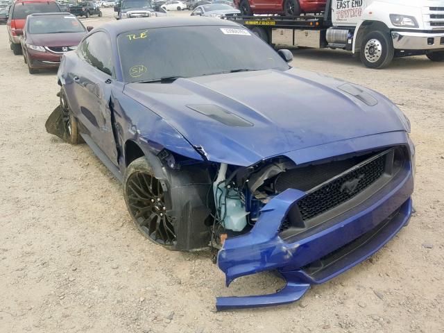 1FA6P8CF2G5325790 - 2016 FORD MUSTANG GT BLUE photo 1