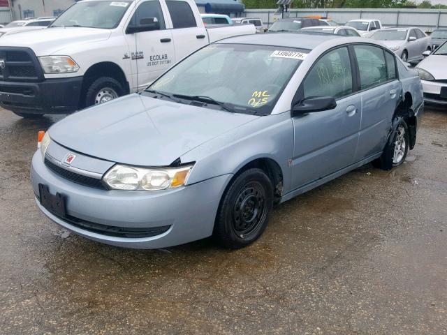 1G8AJ52F13Z126037 - 2003 SATURN ION LEVEL SILVER photo 2