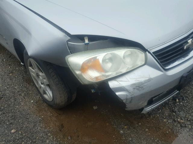 1G1ZT63896F182007 - 2006 CHEVROLET MALIBU MAX SILVER photo 9