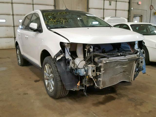 2FMDK4KC6BBB41257 - 2011 FORD EDGE LIMIT WHITE photo 1