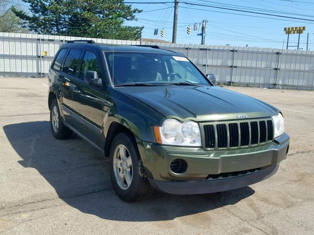 1J8GR48K47C507325 - 2007 JEEP GRAND CHER GREEN photo 1