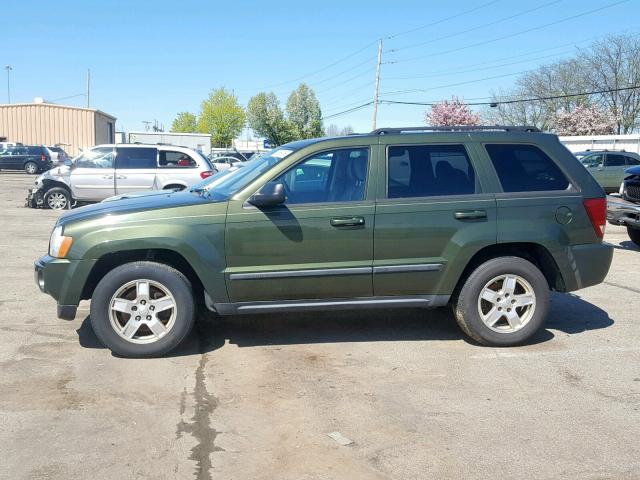 1J8GR48K47C507325 - 2007 JEEP GRAND CHER GREEN photo 10