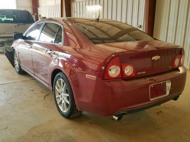 1G1ZK57708F294776 - 2008 CHEVROLET MALIBU LTZ 勃艮第红 照片 3