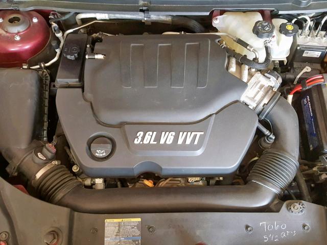 1G1ZK57708F294776 - 2008 CHEVROLET MALIBU LTZ 勃艮第红 照片 7