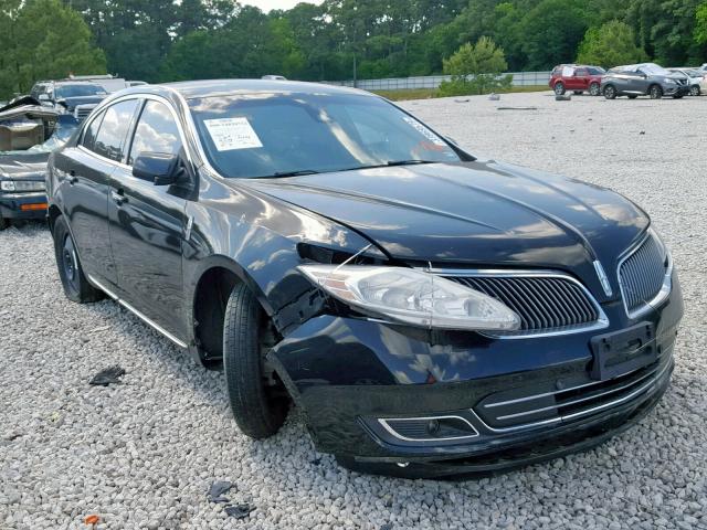 1LNHL9DK8DG618881 - 2013 LINCOLN MKS CHARCOAL photo 1