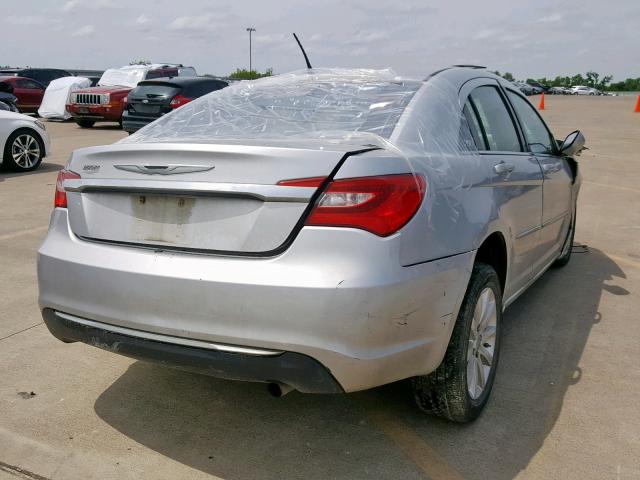 1C3CCBBB8CN154871 - 2012 CHRYSLER 200 TOURIN SILVER photo 4