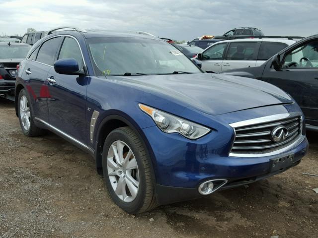 JN8CS1MW3FM480830 - 2015 INFINITI QX70 BLUE photo 1