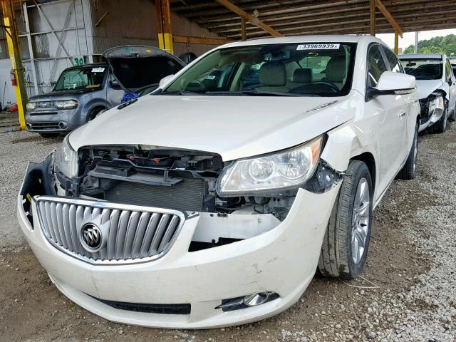 1G4GC5ED9BF181223 - 2011 BUICK LACROSSE C WHITE photo 2