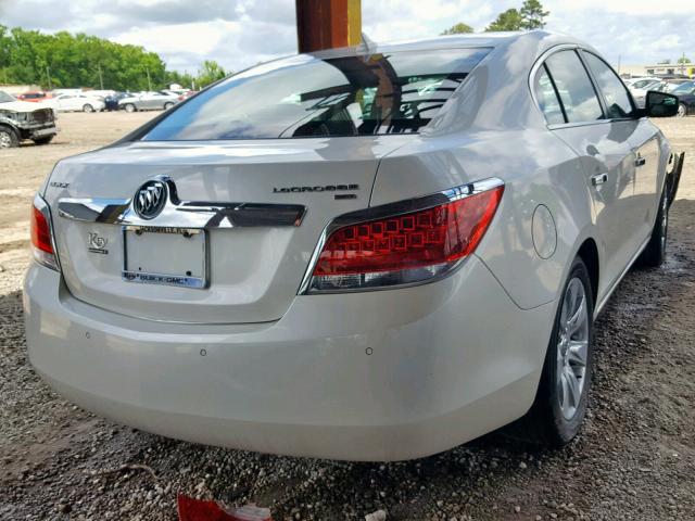 1G4GC5ED9BF181223 - 2011 BUICK LACROSSE C WHITE photo 4