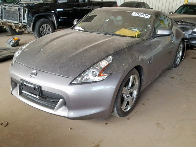 JN1AZ44E79M400492 - 2009 NISSAN 370Z GRAY photo 2