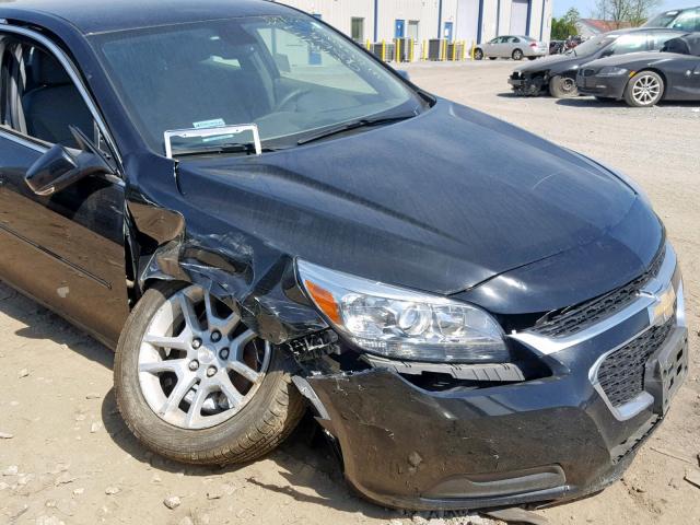 1G11C5SA5GU105742 - 2016 CHEVROLET MALIBU LIM BLACK photo 9