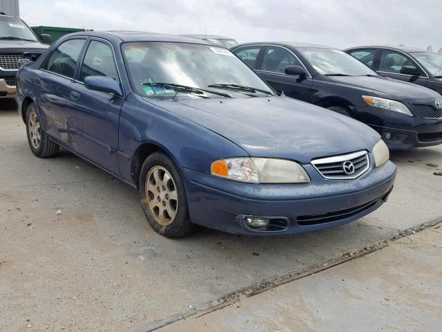 1YVGF22C415247472 - 2001 MAZDA 626 ES BLUE photo 1