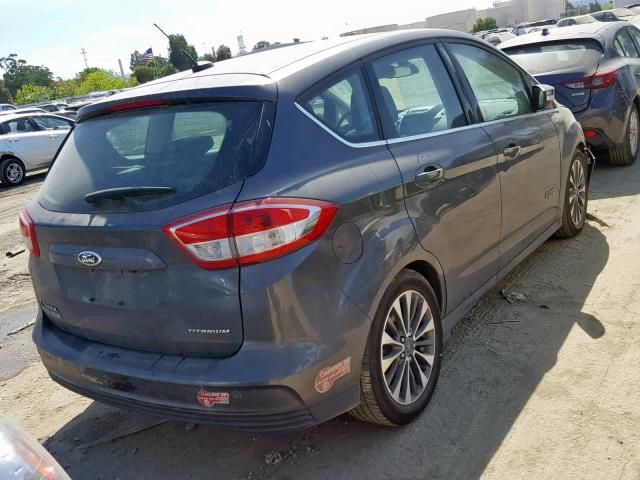 1FADP5FU5HL115312 - 2017 FORD C-MAX TITA GRAY photo 4