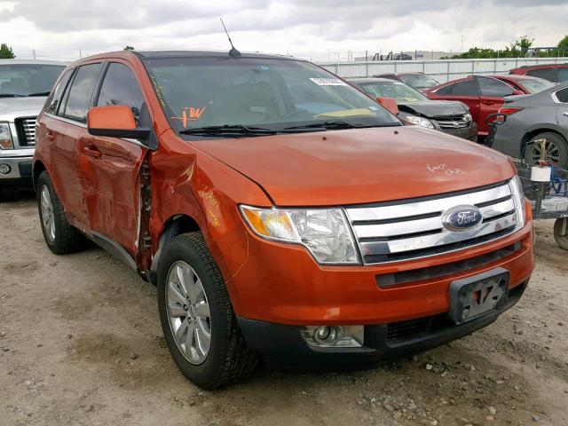 2FMDK39C48BB22649 - 2008 FORD EDGE LIMIT ORANGE photo 1