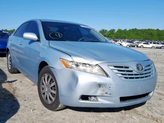 4T1BE46K89U844394 - 2009 TOYOTA CAMRY BASE BLUE photo 1