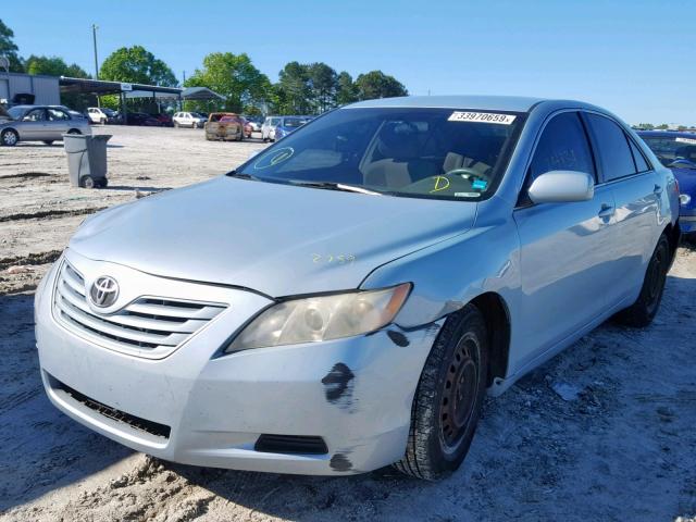 4T1BE46K89U844394 - 2009 TOYOTA CAMRY BASE BLUE photo 2