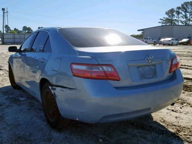 4T1BE46K89U844394 - 2009 TOYOTA CAMRY BASE BLUE photo 3