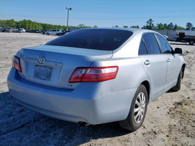 4T1BE46K89U844394 - 2009 TOYOTA CAMRY BASE BLUE photo 4