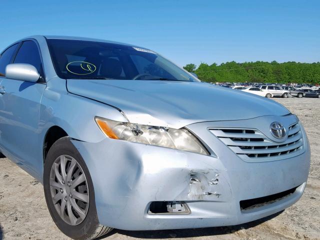 4T1BE46K89U844394 - 2009 TOYOTA CAMRY BASE BLUE photo 9