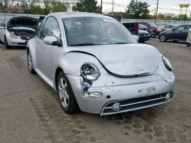 3VWCD31C14M406610 - 2004 VOLKSWAGEN NEW BEETLE Gümüş foto 1