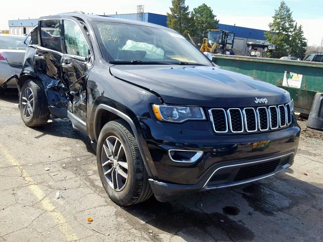 1C4RJFBG2HC707807 - 2017 JEEP GRAND CHER BLACK photo 1