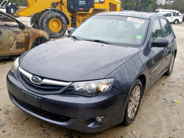 JF1GH6B63AG804061 - 2010 SUBARU IMPREZA 2. GRAY photo 2