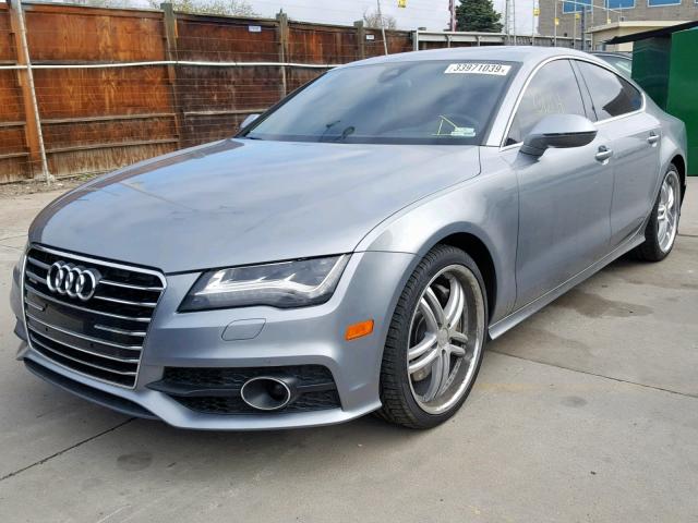 WAU3GAFC6CN137819 - 2012 AUDI A7 PRESTIG GRAY photo 2