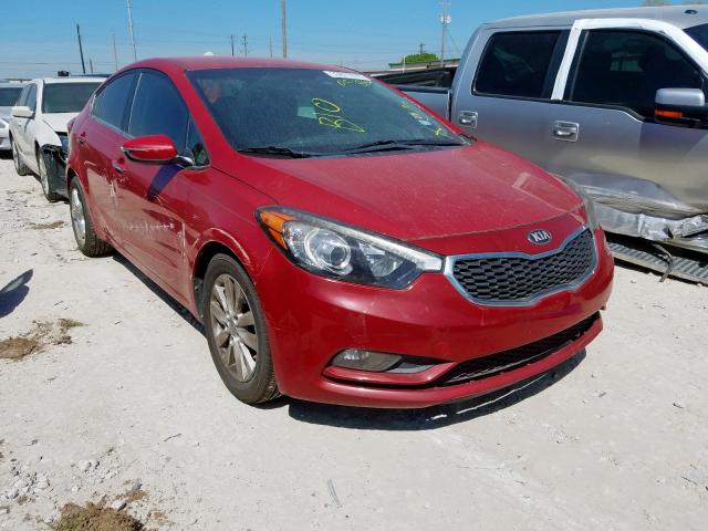 KNAFX4A87E5051889 - 2014 KIA FORTE EX  photo 1