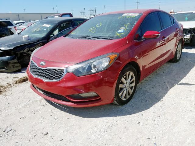 KNAFX4A87E5051889 - 2014 KIA FORTE EX  photo 2