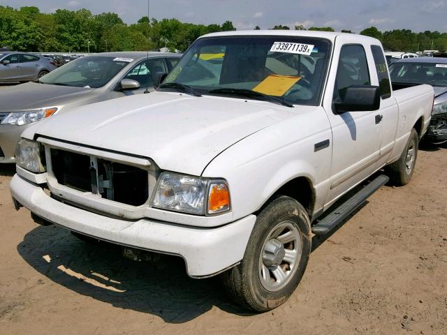 1FTYR44E09PA53002 - 2009 FORD RANGER SUP WHITE photo 2