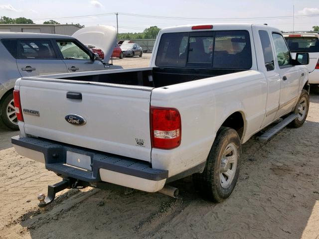 1FTYR44E09PA53002 - 2009 FORD RANGER SUP WHITE photo 4