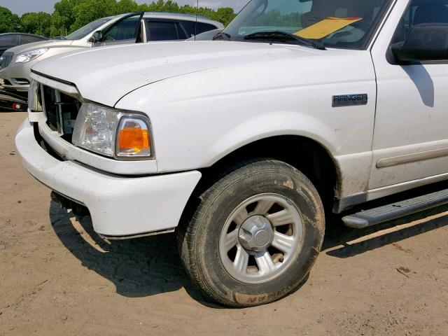 1FTYR44E09PA53002 - 2009 FORD RANGER SUP WHITE photo 9