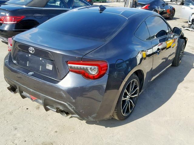 JF1ZNAA12H9710326 - 2017 TOYOTA 86 BASE CHARCOAL photo 4