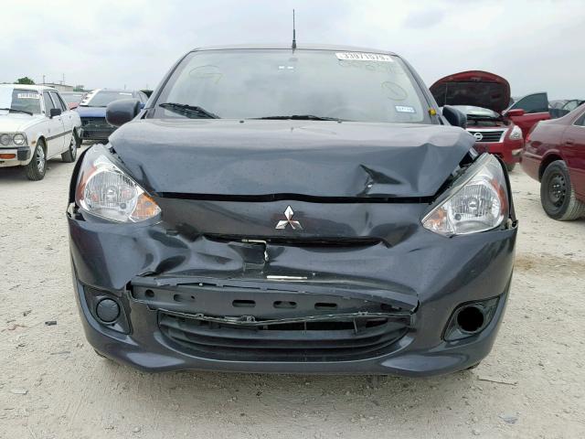 ML32A3HJ4EH008375 - 2014 MITSUBISHI MIRAGE DE BLACK photo 9