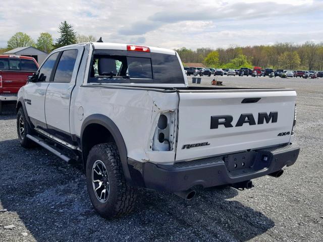 1C6RR7YTXJS110281 - 2018 RAM 1500 REBEL თეთრი ფოტო 3