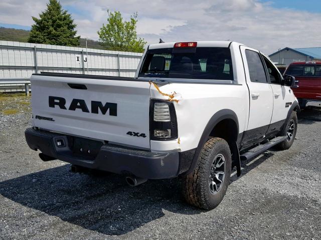 1C6RR7YTXJS110281 - 2018 RAM 1500 REBEL თეთრი ფოტო 4