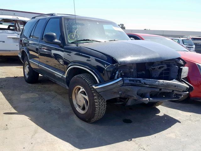 1GNDT13W6S2203763 - 1995 CHEVROLET BLAZER BLACK photo 1