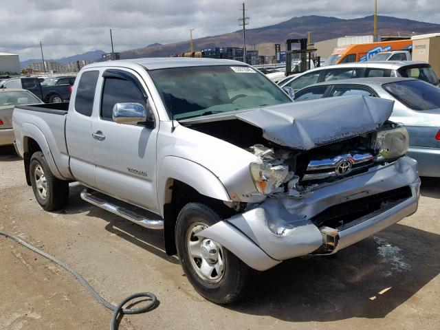 5TETU62N46Z286053 - 2006 TOYOTA TACOMA PRE SILVER photo 1