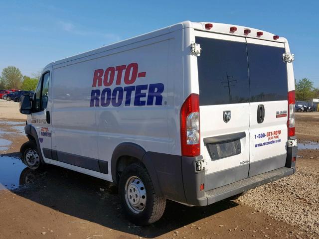 3C6TRVAG6GE103394 - 2016 RAM PROMASTER 白色 照片 3