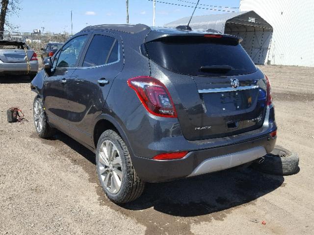 KL4CJESB7JB506916 - 2018 BUICK ENCORE PRE CHARCOAL photo 3