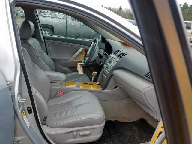 4T1BE46K47U131148 - 2007 TOYOTA CAMRY NEW SILVER photo 5