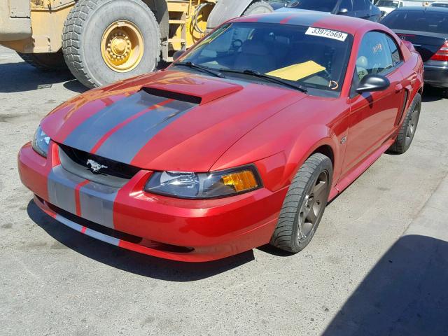 1FAFP42X8YF280420 - 2000 FORD MUSTANG GT TWO TONE photo 2