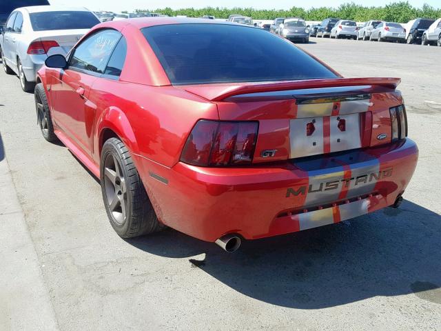 1FAFP42X8YF280420 - 2000 FORD MUSTANG GT TWO TONE photo 3