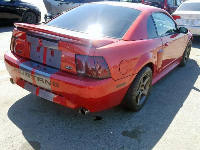 1FAFP42X8YF280420 - 2000 FORD MUSTANG GT TWO TONE photo 4