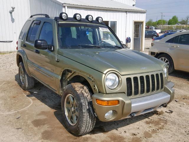 1J4GL38K02W331815 - 2002 JEEP LIBERTY RE GREEN photo 1