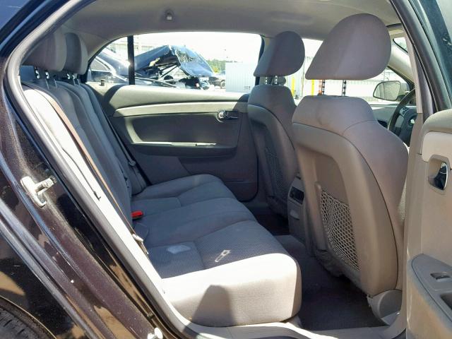 1G1ZB5EB3A4145528 - 2010 CHEVROLET MALIBU LS BLACK photo 6