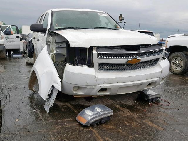 1GNSK2E04CR242062 - 2012 CHEVROLET TAHOE WHITE photo 1