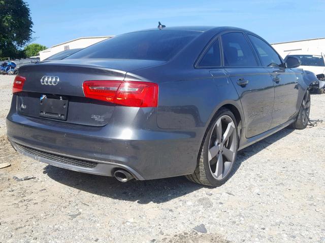 WAUHGAFC7FN034354 - 2015 AUDI A6 PRESTIG GRAY photo 4